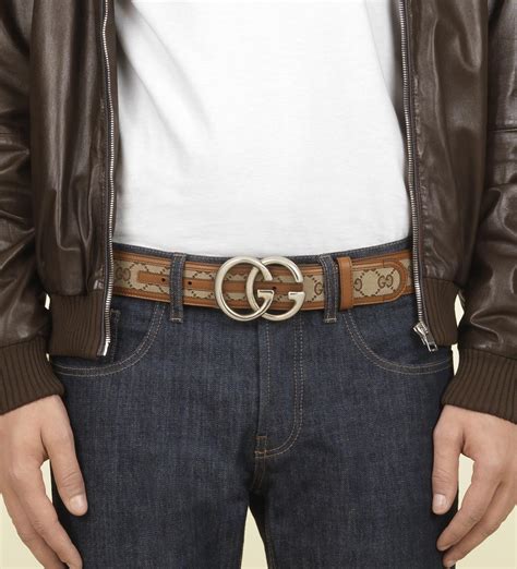 gucci belt men original|authentic Gucci men.